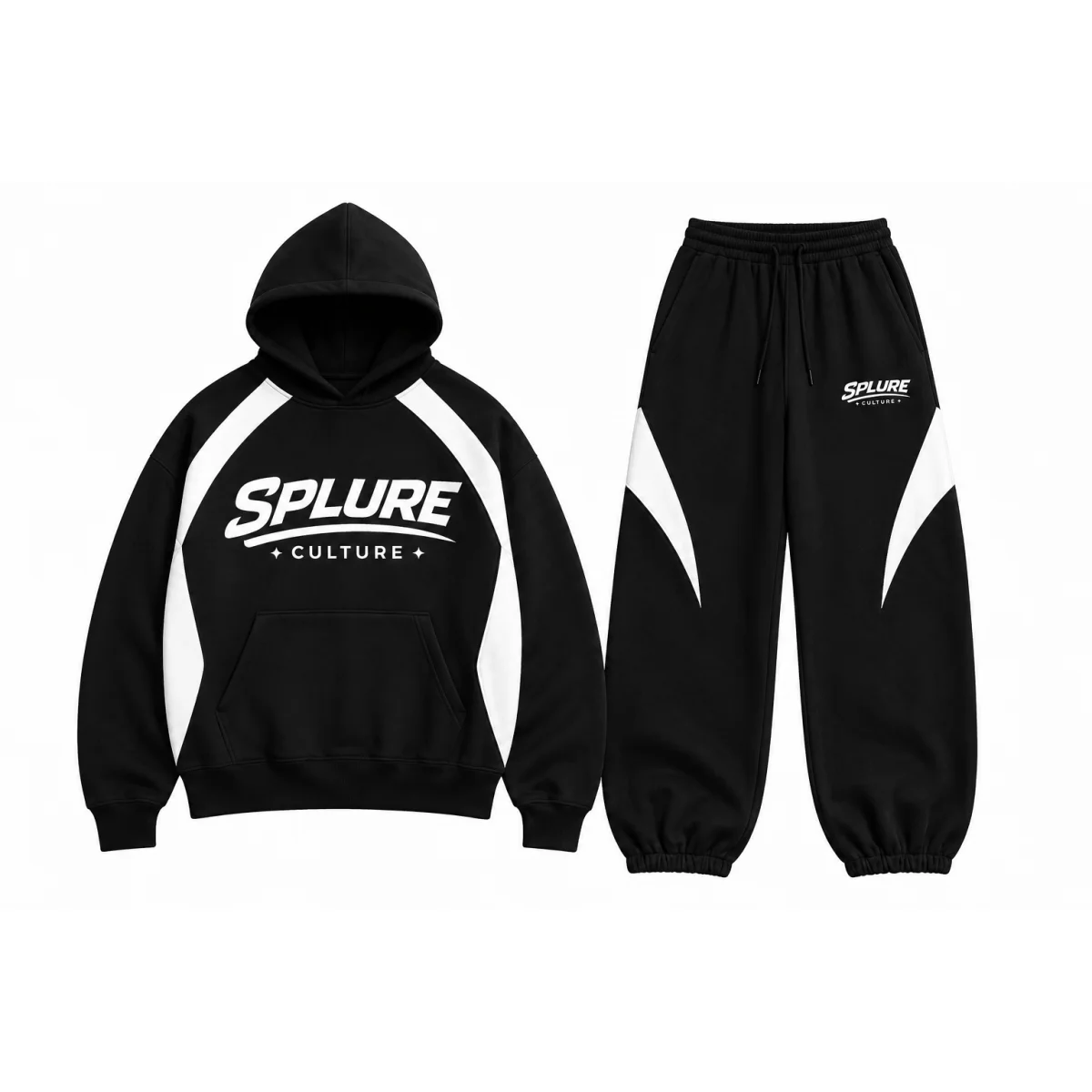 Striped tracksuit
